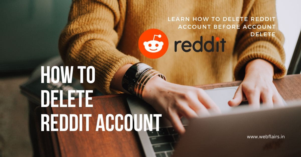 how to delete reddit account