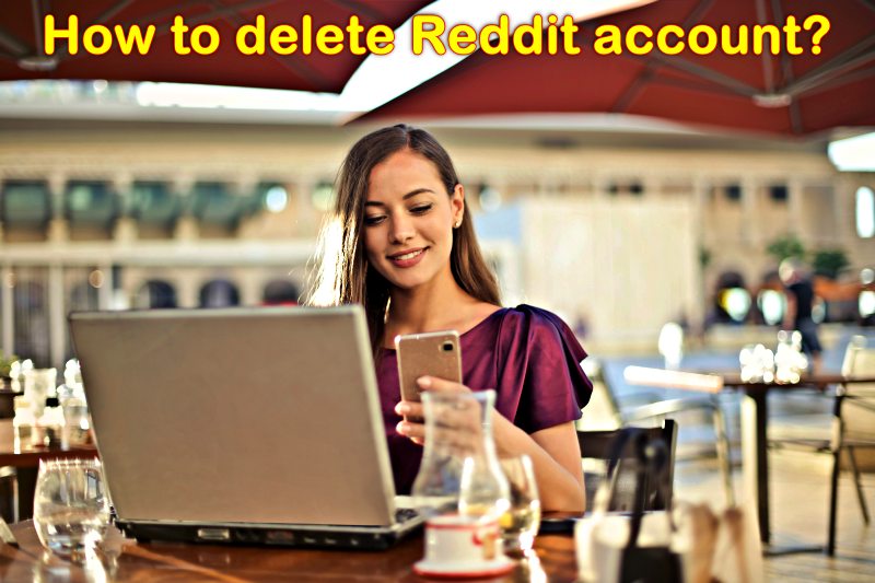 how to delete reddit account