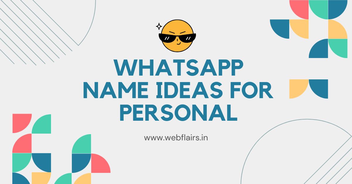 whatsapp name ideas